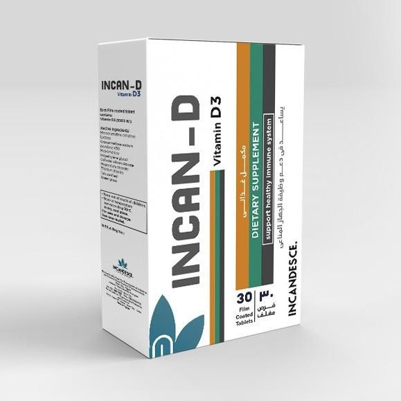 INCAN-D (5000IU) 30 TAB