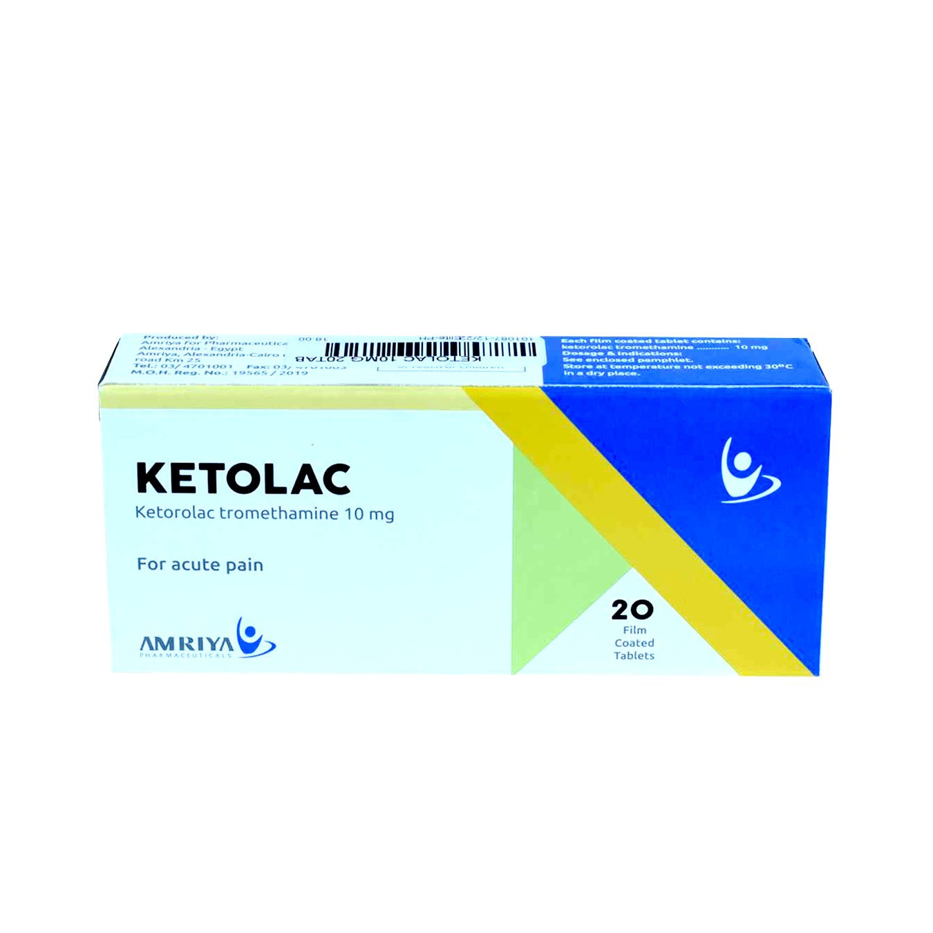 KETOLAC 10MG 20TAB