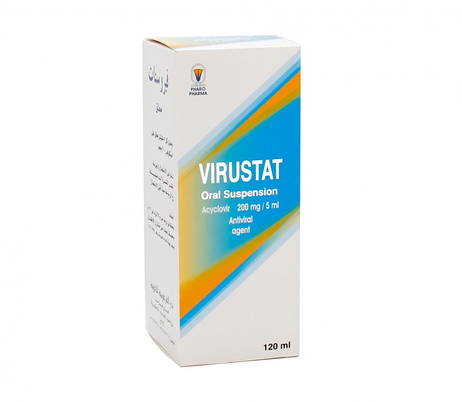 VIRUSTAT 400MG/5ML SUSP. 100ML