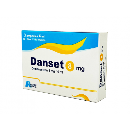 DANSET 8 MG/ 6 AMP