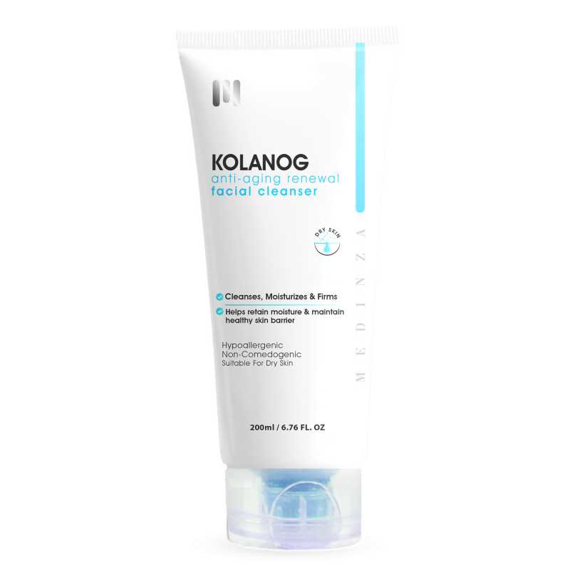 KOLANOG ANTI AGING RENEWAL FACIAL CLEANSER DRY SKIN 200ML
