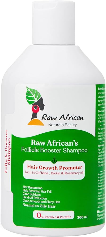 RAW AFRICANS FOLLICLE BOOSTER SHAMPOO 300ML
