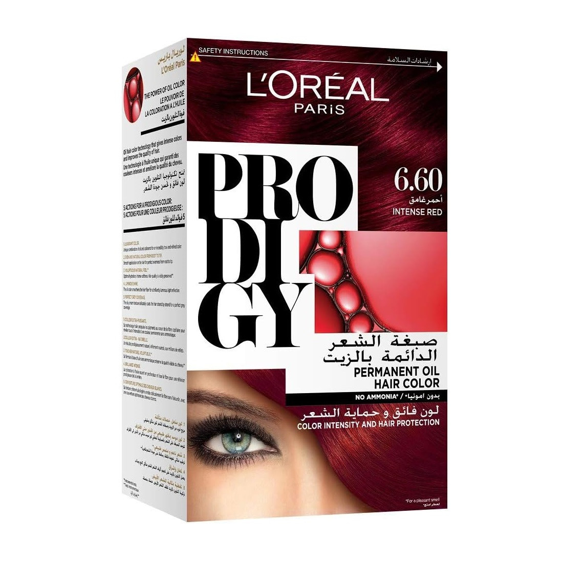 LOREAL PRODIGY INTENSE RED 6.60
