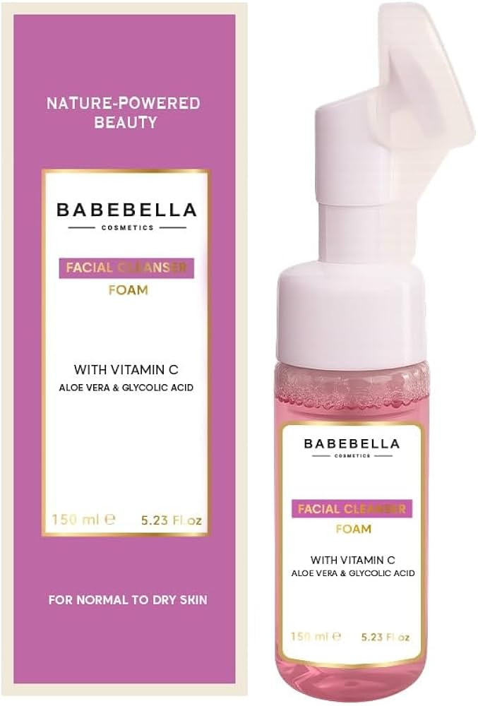 BABEBELLA COSMETICS V C  FACIAL CLEANSER FOAM 150ML