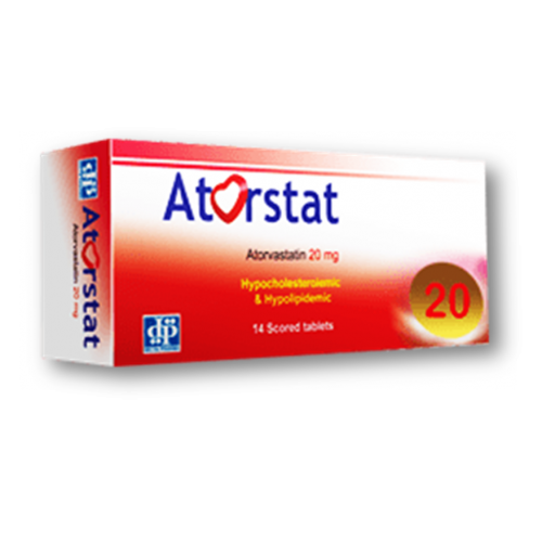 ATORSTAT 20MG 14TAB