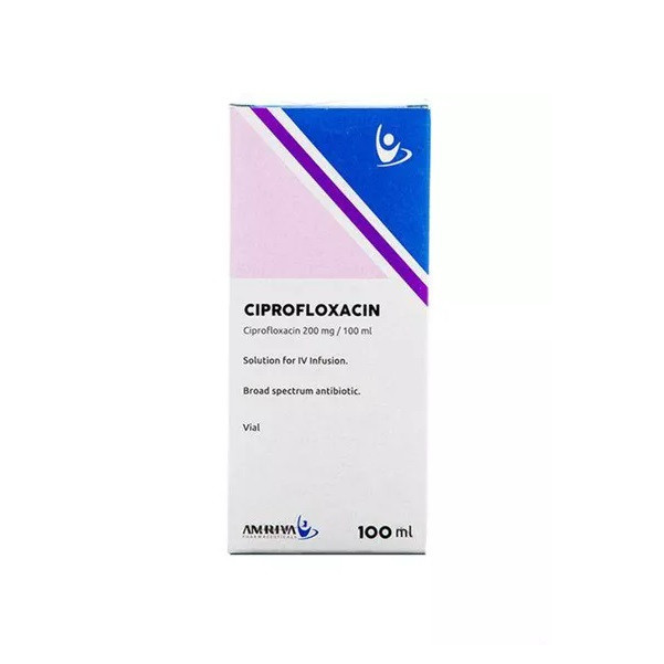 CIPROFLOXACIN 200MG 1VIAL