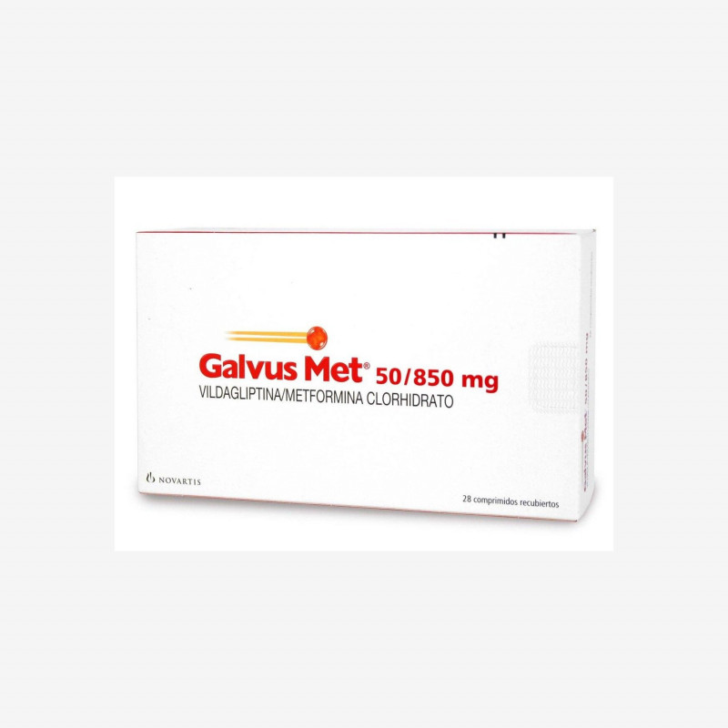 GALVUS MET 50/850MG 30TAB