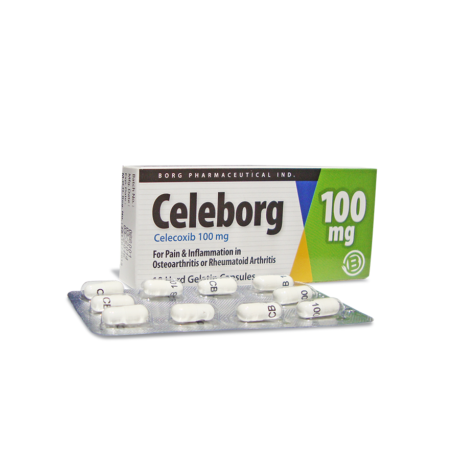 CELEBORG 100MG 10CAP