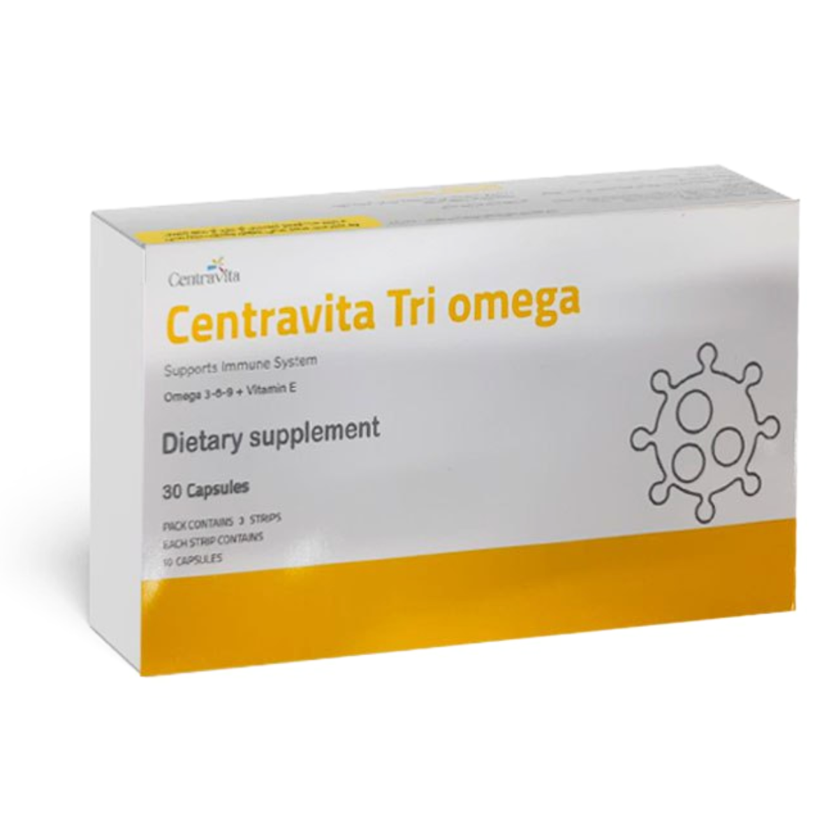 CENTRAVITA TRI OMEGA 30 CAP