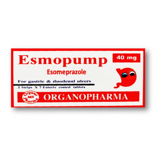 ESMOPUMP 40 MG 14 TAB