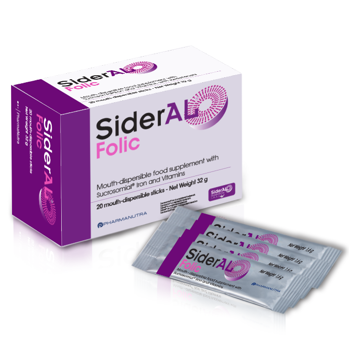 SIDERAL FOLIC 20 STICKS