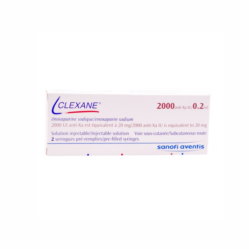CLEXANE 20MG 2/PREF.SYRINGE