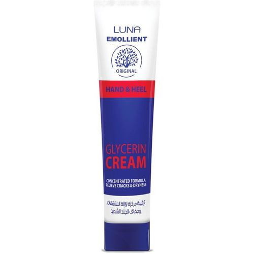 LUNA EMOLIENT HAND & HEEL CREAM 40gm