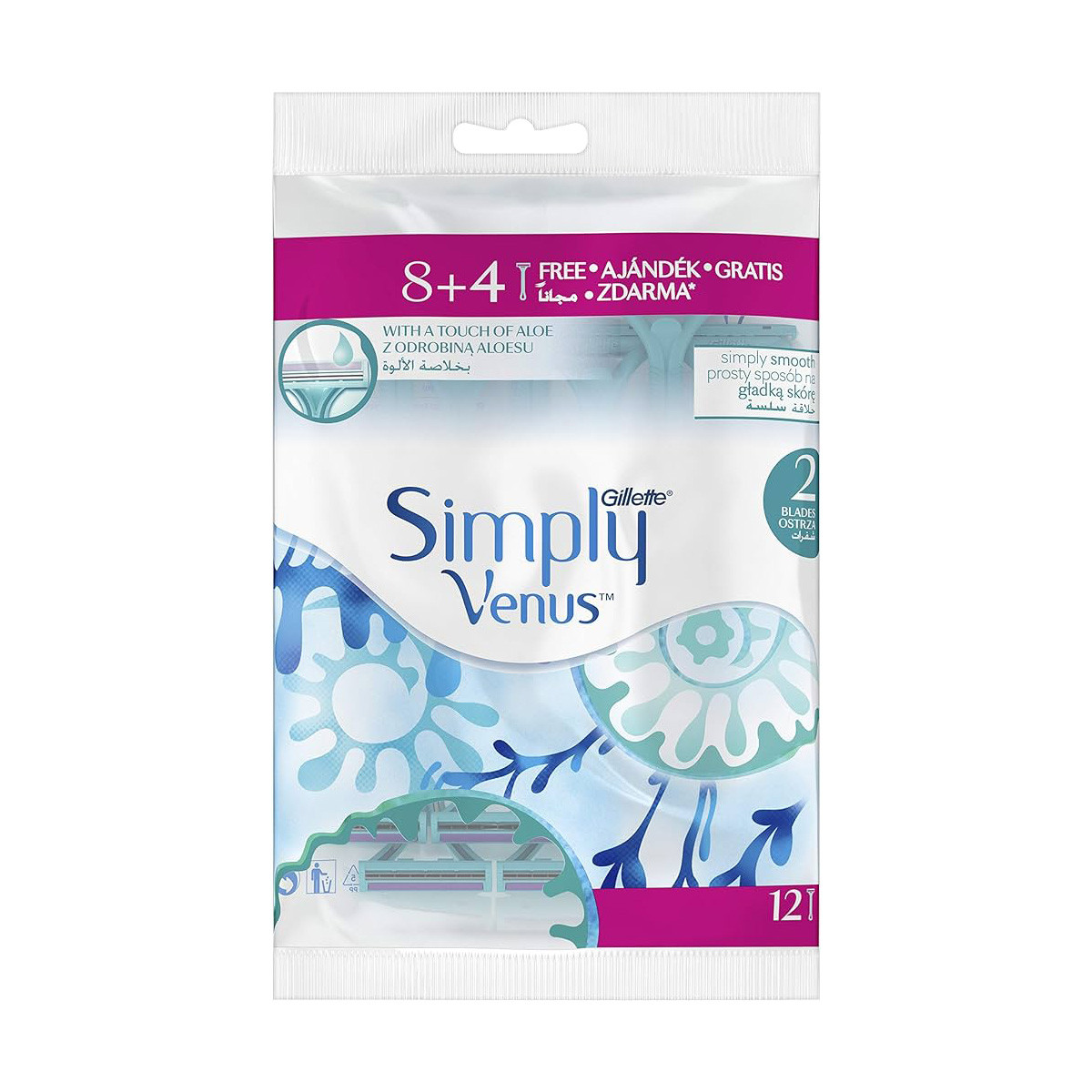 GILLETTE VENUS SIMPLY 8+4