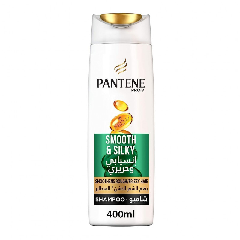 PANTENE SMOOTH& SILKY SHAMPOO 400 ML