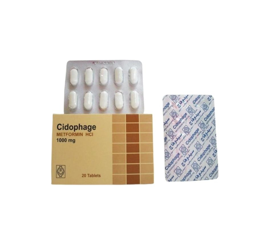 CIDOPHAGE 1000 MG 30TAB