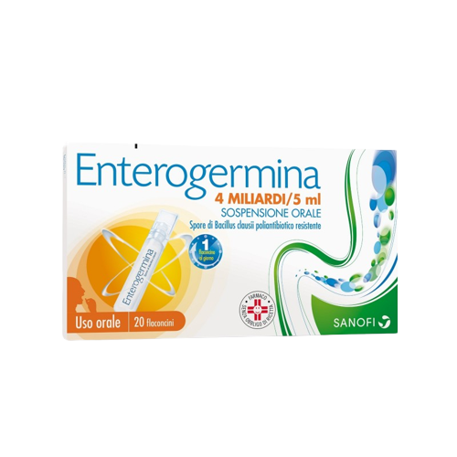 ENTEROGERMINA 4 BILLON/5ML 10 ORAL VIALS