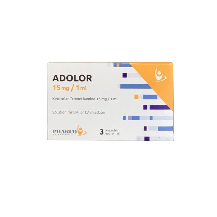 ADOLOR 15MG 3 AMP.