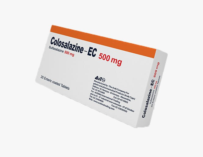 COLOSALAZINE-EC 20 TAB 500GM