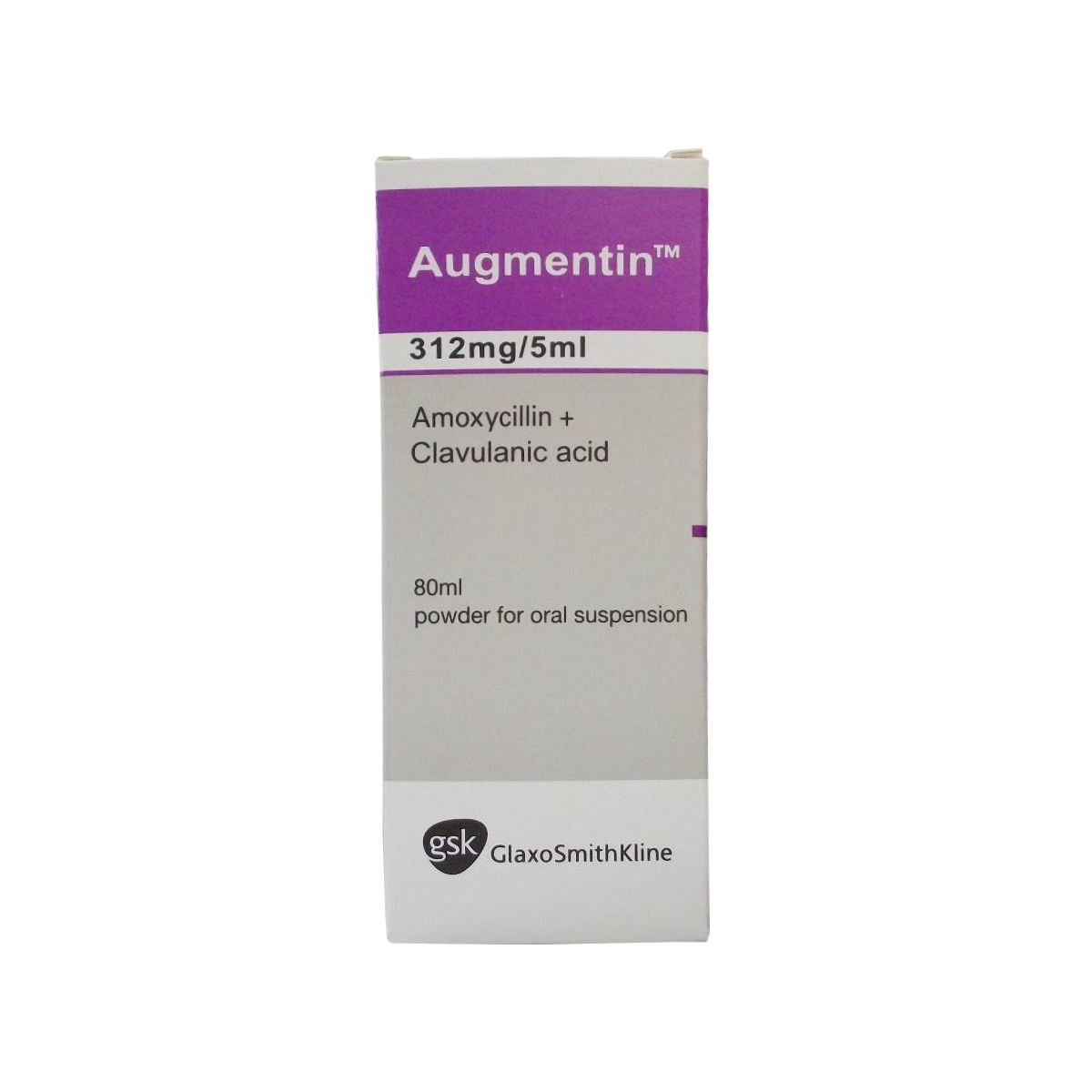 AUGMENTIN 312MG 80ML SYR