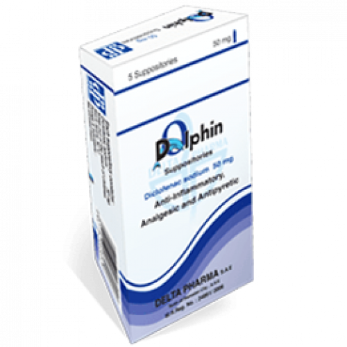 DOLPHIN 50MG 10SUPP