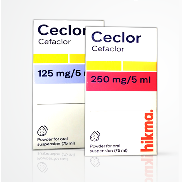 CECLOR 125MG SUSP 75ML