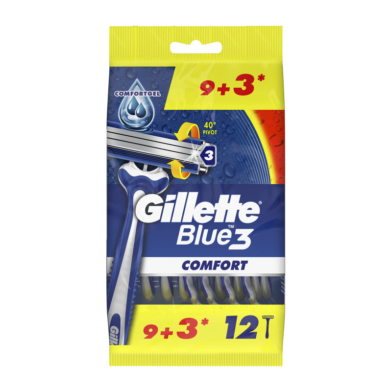 GILLETTE BLUE 3 COMFORT 9+3