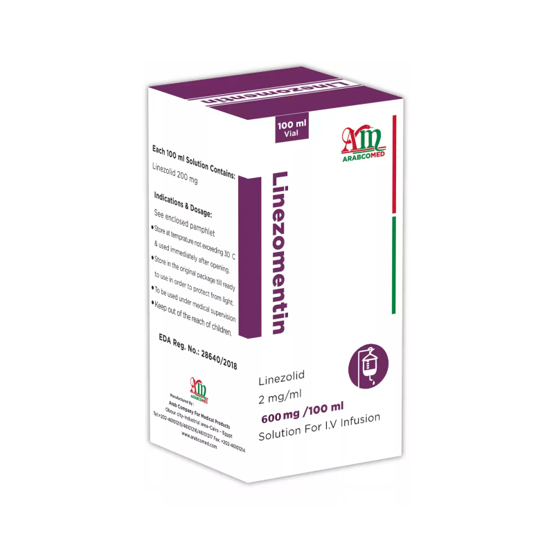 LINEZOMENTIN 600MG/300ML I.V INFUSION