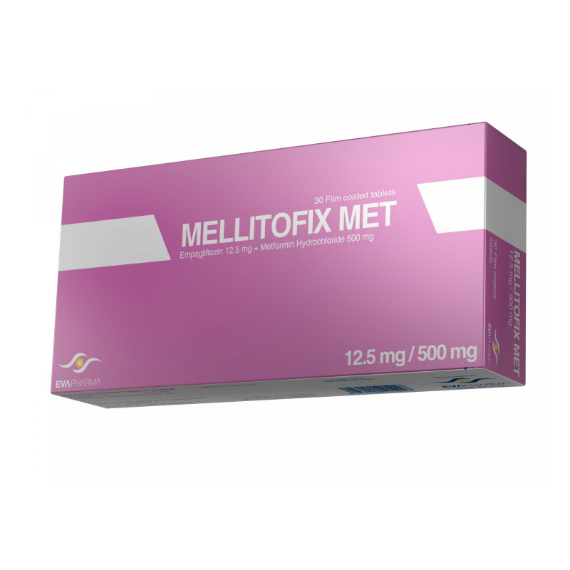 MELLITOFIX MET 12.5/500MG 30/TAB