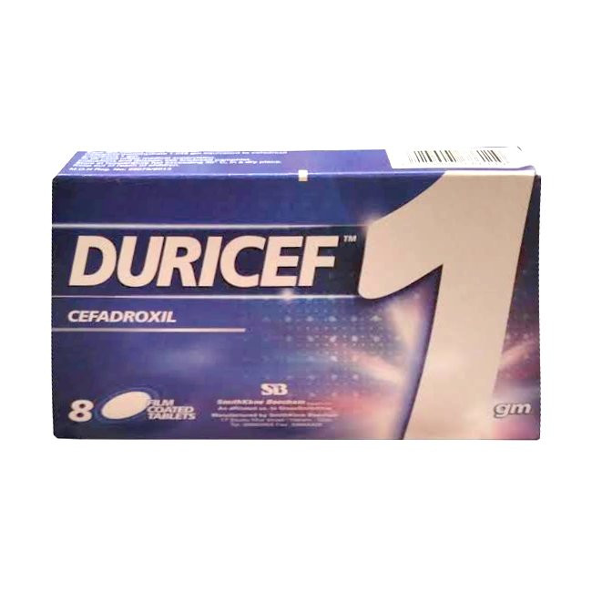 DURICEF 1000MG 8TAB