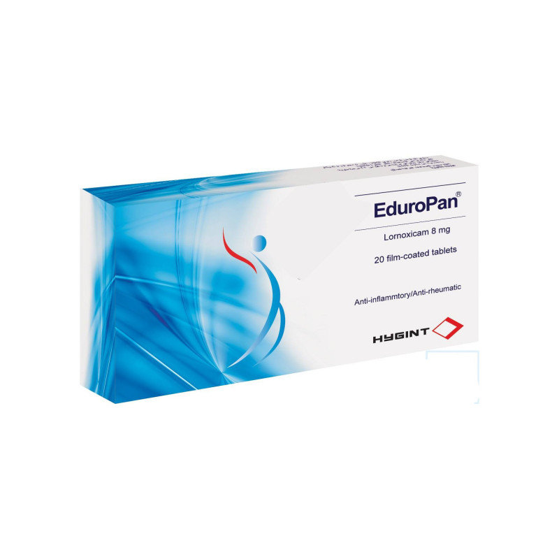 EDUROPAN 8 MG 20 TAB