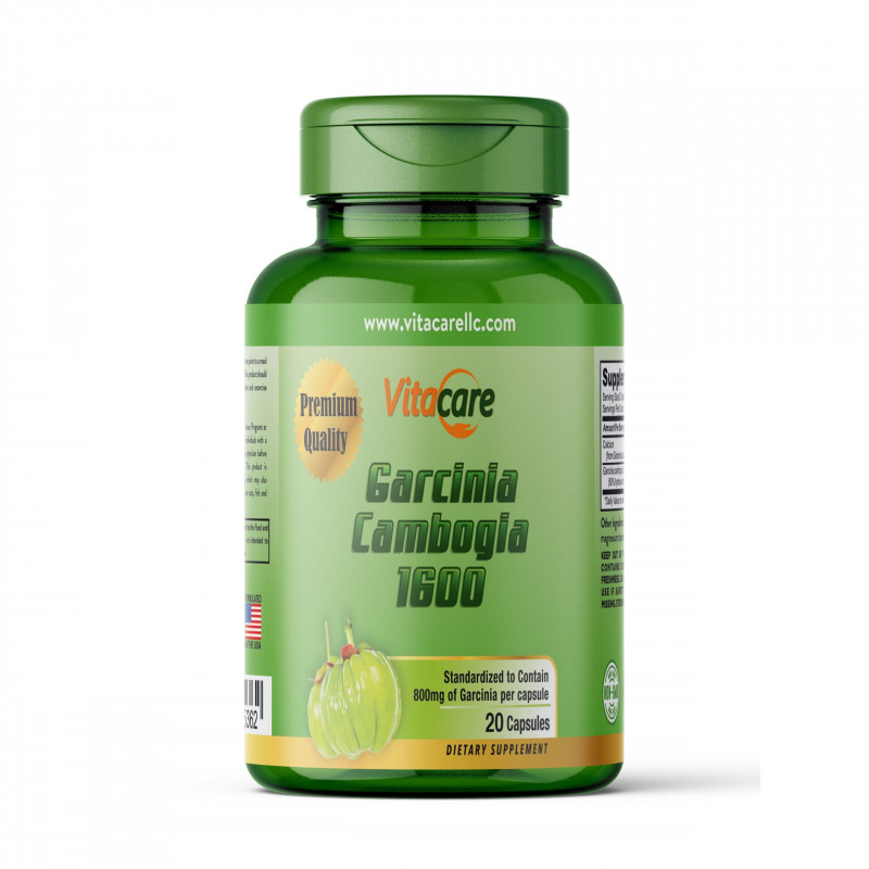 GARCINIA CAMBOGIA 1600 20CAP (VITACARE)