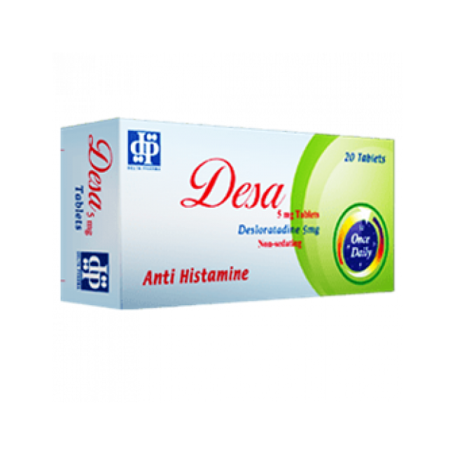 DESA 5MG 20TAB