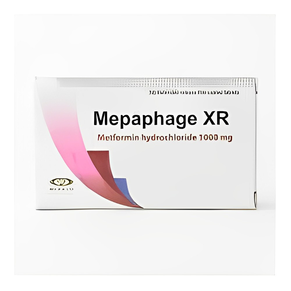 MEPAPHAGE XR 1000MG 30TAB
