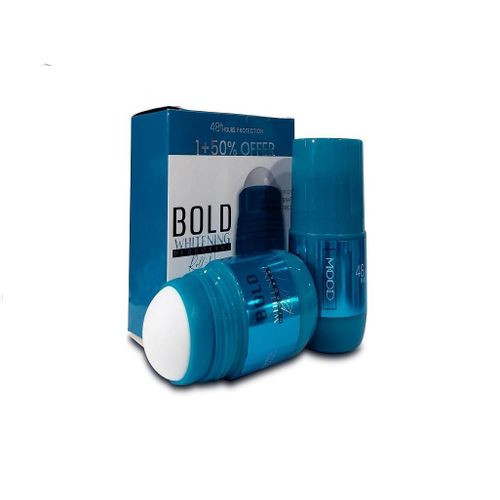 MOOD BOLD WHITENING DEODORANT ROLL ON 50ML
