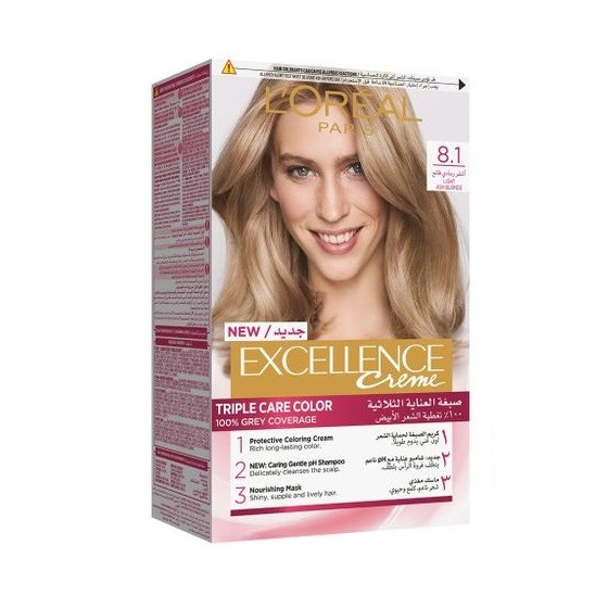 LOREAL EXCELLENCE CREME 8.1
