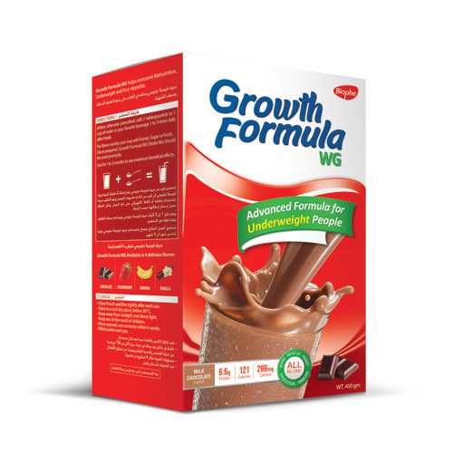 GROWTH FORMULA WG (CHOCO) 400GM