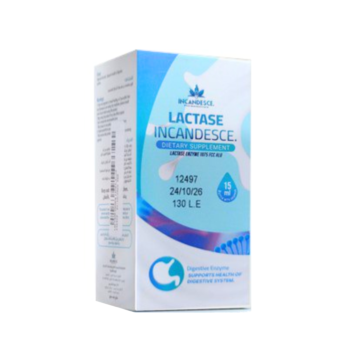 LACTASE INCANDESCE 15ML DROPS
