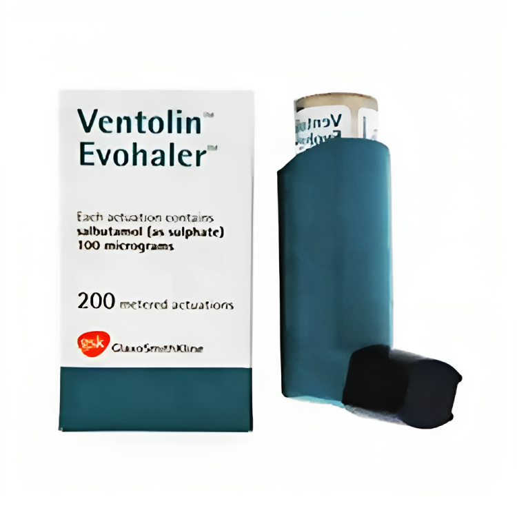VENTOLIN EVOHALER 200 DOSE