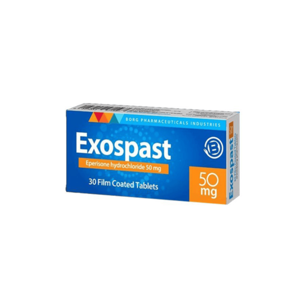 EXOSPAST 50 MG 30 TAB