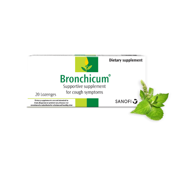 BRONCHICUM 20 LOZENGES