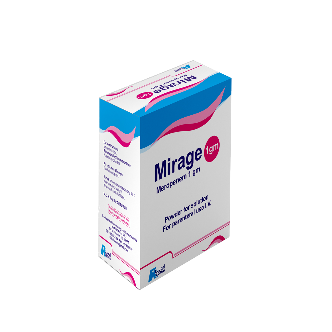 MIRAGE 1GM 1VIALS