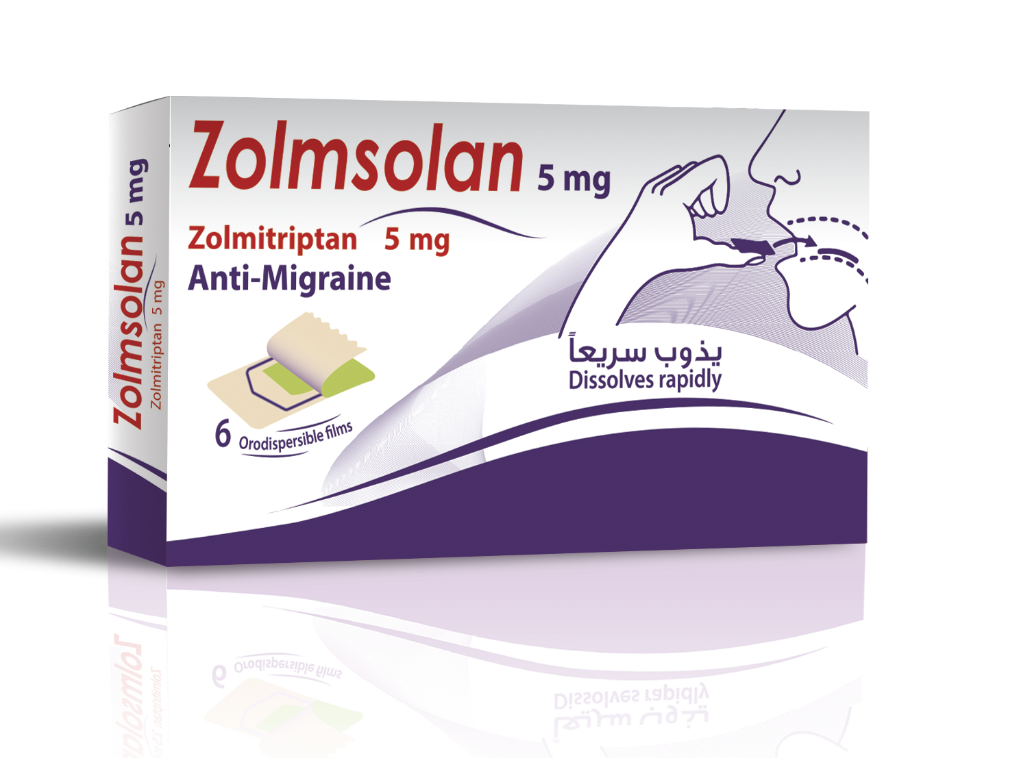 ZOLMSOLAN 5MG 6 FILM