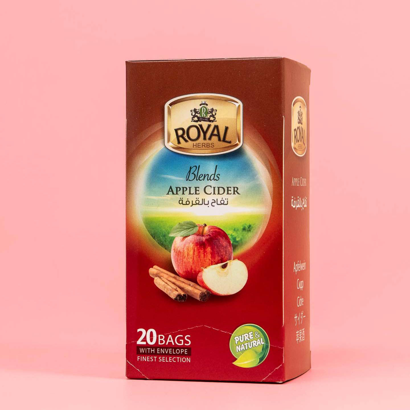 ROYAL BLENDS APPLE CIDER 20BAGS
