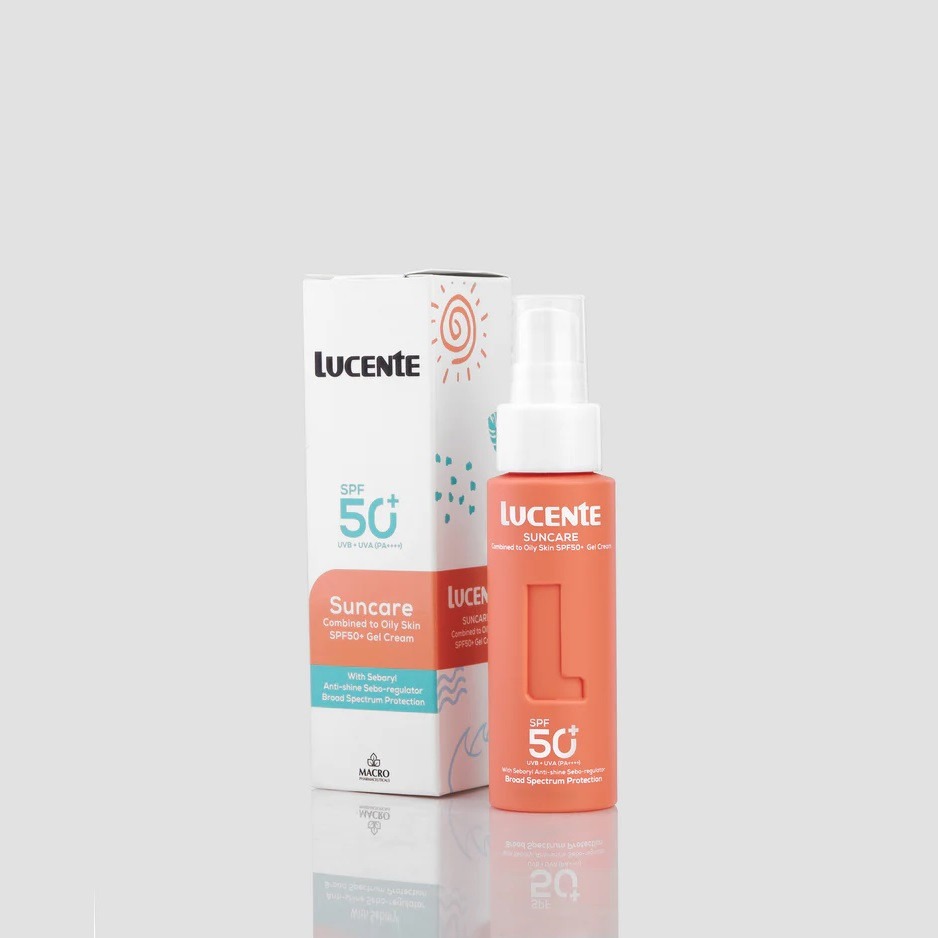 LUCENTE SUN CARE COMBINED TO OILY SKIN SPF 50- GEL- CREAM 50 ML