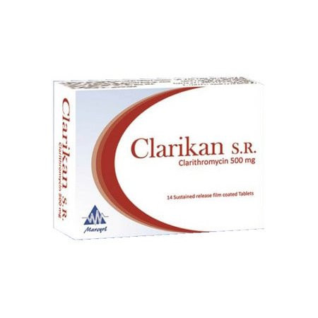 CLARIKAN SR 500MG 14TAB**