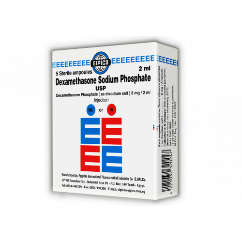 DEXAMETHASONE 5 AMP EIPICO 8MG/2ML