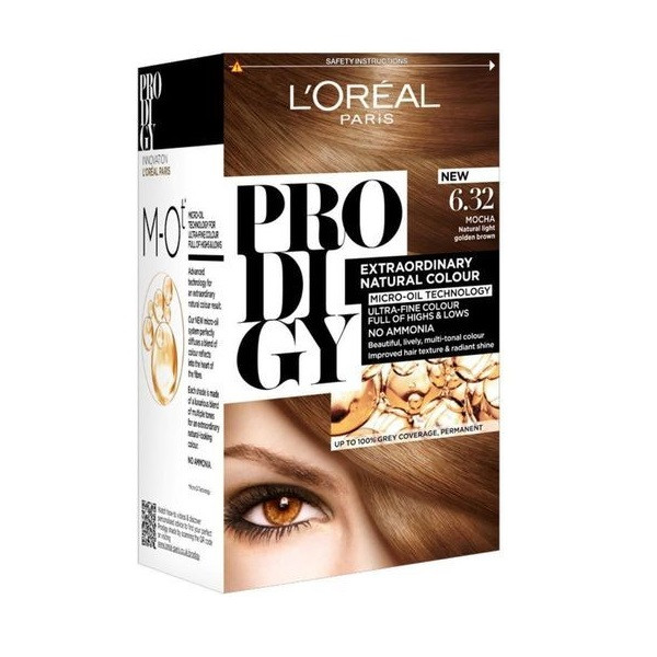 LOREAL PRODIGY DARK GOLDEN BLONDE 6.32