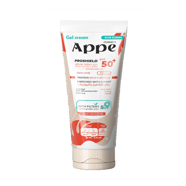 COSMO APPE SUN SCREEN SPF 50+ GEL CREAM 60ML