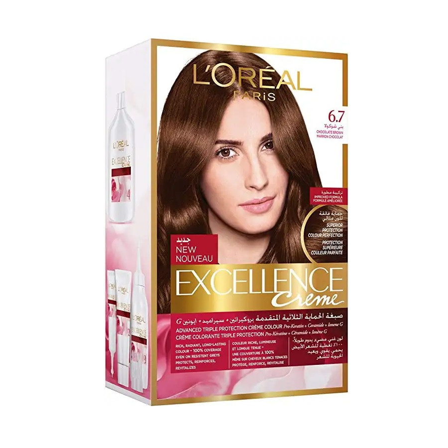 LOREAL EXCELLENCE CREME 6.7